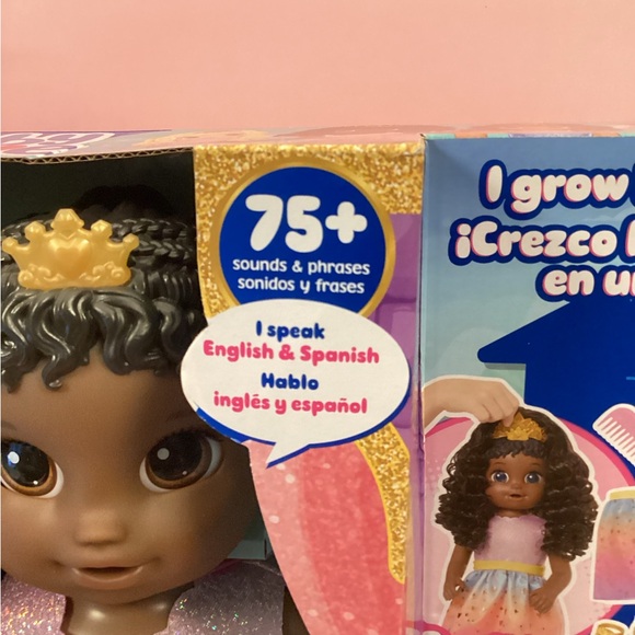 Baby Alive Princess Ellie Transforming Doll - Pink and Gold - Picture 5 of 6